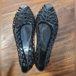 American Apparel Black Jellies size6